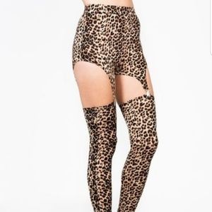 Leopard Garter Leggings